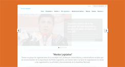 Desktop Screenshot of monitorlegislativo.net